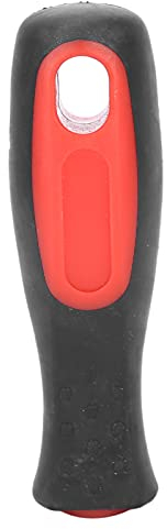 Griff für Flachfeilen Raspelgriff aus Stahl Ergonomische Hufeisenfeile aus Kunststoff