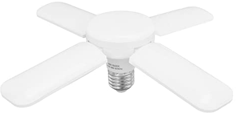 Marhynchus Verformbare Lampe, 48W LED-Garagendeckenleuchten, 5000LM Verformbare Garagenbeleuchtung, 360°-Beleuchtung LED-Chip-Deformations-Musiklampe,Andere Innenbeleuchtung AC85-265V