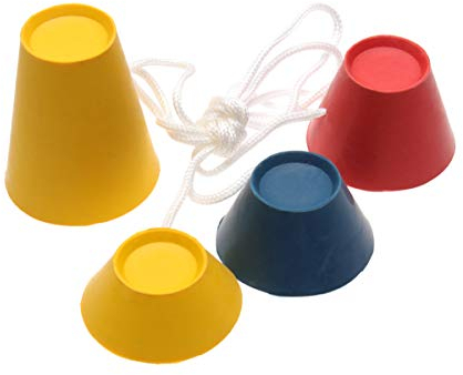 OSALADI 4 STÜCKE Winter Golf Tees Indoor Winter Golf Tees Jumbo Gummi Tragbare Praktische Verschiedene Höhen Golf Ball Platz Für Hartgelände Frostige Tage