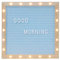 HOMSFOU Wanddeko Letterboard Zeichen LED Buchstabenbrett Rillentafel Buchstabentafel Nachricht Board mit Buchstaben Tischdeko Dekoration Kinder Muttertag Aesthetic Room Decor