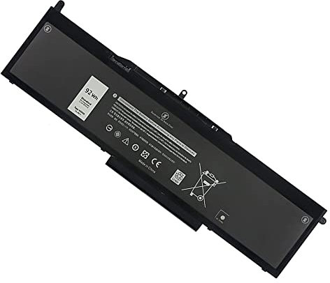 XITAIAN VG93N 11.4V 92Wh Batteria di Ricambio per Dell Latitude 5580 5590 5591 E5580 E5591 Precision 15 3520 3530 M3520 M3530 Series Notebook WFWKK 0WFWKK 0VG93N