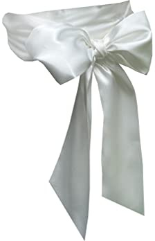 Cinture da donna in raso per abiti da damigella d'onore per ragazze cinture in vita per occasioni speciali