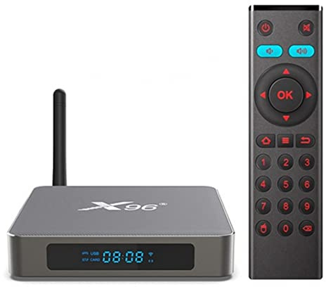 AMITVA Android TV Box 11.0, X96 X6 8GB RAM 128GB ROM Android TV Box RK3566, Dual-WiFi 2.4G/5G Ethernet 1000M LAN Bluetooth 4.2 con Decodificador 8K/6K/3D/USB 3.0,8gb+128gb