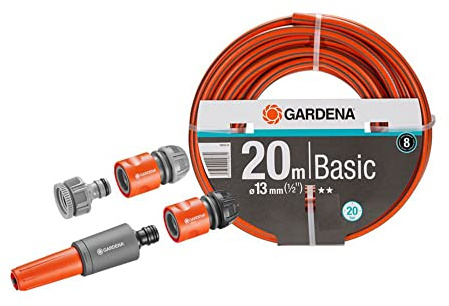 Basic Schlauchset 13 mm (1/2 Zoll) (20 m) GARDENA