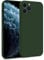MyGadget TPU Case for iPhone 11 Pro - Cover Dual Layer with Camera Protection | Inner Lining - Soft Touch Rubber & Anti-Scratch Shell Olive Green