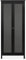 DEINE TANTE EMMA 003428 Hochschrank Cordoba 40A Mehrzweckschrank Schwarz Geflecht Nb. ca. 80 x 187 x 40 cm