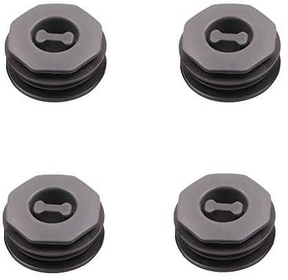 iSpchen 4 Stück Auto Fußmatten Clips Autoteppich Matten Clips Automatten Teppich Boden Halter abnehmbare drehbare rutschfeste Fußmatten Befestigung Clip Teppich Schnalle Halterung