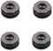 iSpchen 4 Stück Auto Fußmatten Clips Autoteppich Matten Clips Automatten Teppich Boden Halter abnehmbare drehbare rutschfeste Fußmatten Befestigung Clip Teppich Schnalle Halterung