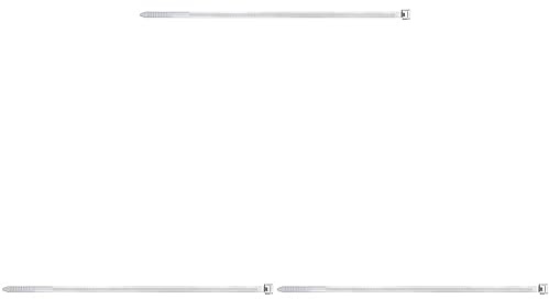 fischer Kabelbinder BN 2,5 x 100 - Hochwertige Kabelverbinder zur einfachen Bündelung von Kabeln und Rohren, transparent - 100 Stück - Art.-Nr. 87478 (Packung mit 3)