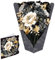 Gcardist Pop-Up-Karten, schwarz-goldener Blumenstrauß, Grußkarten – 30,5 cm, 3D-Popup-Papierblumen-Grußkarten für Muttertag, Geburtstag, Jahrestag, Hochzeit (Notizkarte und Umschlag im Lieferumfang
