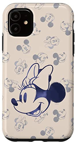 iPhone 11 Disney Minnie and Mickey Mouse Heads Retro Vintage Classic Case
