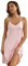 ARCFEETORY Camicia Notte Donna in Raso Vestaglia Sottoveste Pigiama con Scollo a V Biancheria da Notte con Cinturino Regolabili Rosa L