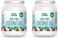 Coco Cabana 100% huile de coco pure 1L Qualité premium, végétalien, sans gluten et produits laitiers, produit de beauté naturel, peau, cheveux et cuisine Blanc (Lot de 2)