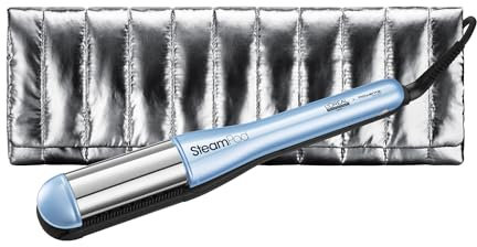 L'Oréal Professionnel SteamPod 4 Glacial Utopia Limited Edition, All-in-One-Dampfstyler, Professionelles Glätteisen mit Dampftechnologie für alle Haartypen, glatt bis lockig, Mit Reiseetui