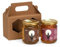 IO APE - Coffret cadeau avec 2 pots de miel bio du lac de Côme de 250 g (1 kg au total) - Pots de miel d'ACACACIA et MILLEFIORI d'été dans une boîte cadeau.