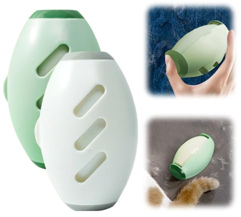 Fusselrolle,2025 Neu Fusselrolle Tierhaare,Waschbarer Tierhaarentferner,Wiederverwendbare Tragbarer Fusselentferner,Lint Remover für Kleidung,Haare,Katzenhaare,Hundehaare (2 Pcs)