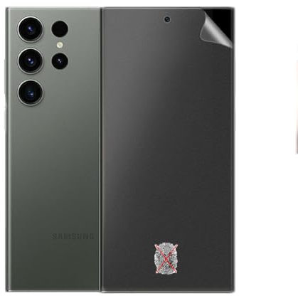Mate hidrogel película para Samsung Galaxy S23 Ultra 6.8 Protector Pantalla arañazos, Resistencia contra golpes film,flexible película protectora,3 Piezas herramienta de instalación incluida.