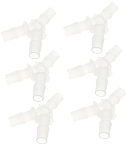ERINGOGO 6Stücke Y Förmige Schlauch Adapter für Wasserschlauchanschlüsse für Gartenbewässerung Lebensmittel Chemieindustrie