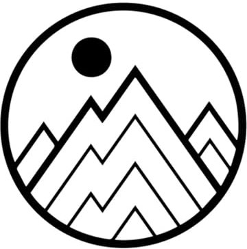 Generic Berg Aufkleber Auto Aufkleber Vinyl Aufkleber Lkw Körper Seite Tür Aufkleber Zubehör Aufkleber Fenster Laptop Motorrad(L,30CM)