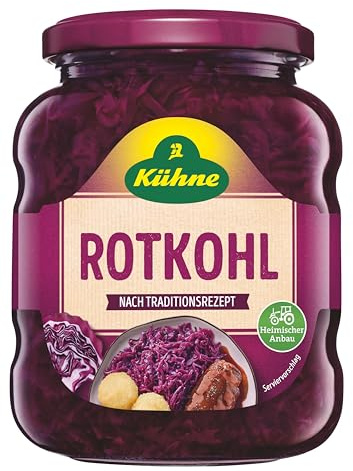 Kühne Rotkohl 370ml (Packung mit 6)