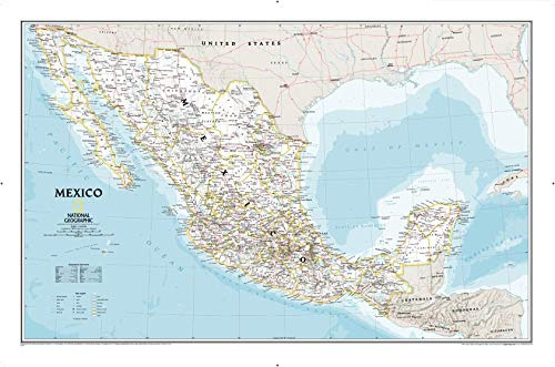 Mexico, laminiert: Reference Maps (National Geographic Reference Map)