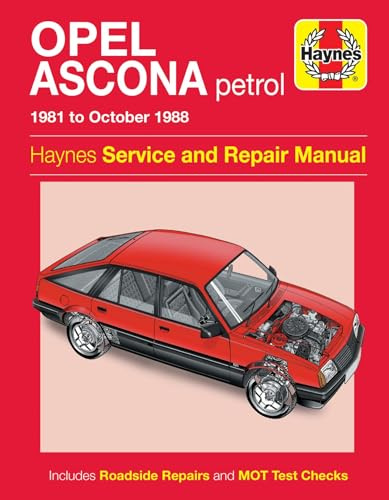 Opel Ascona Petrol (81 - 88) Haynes Repair Manual