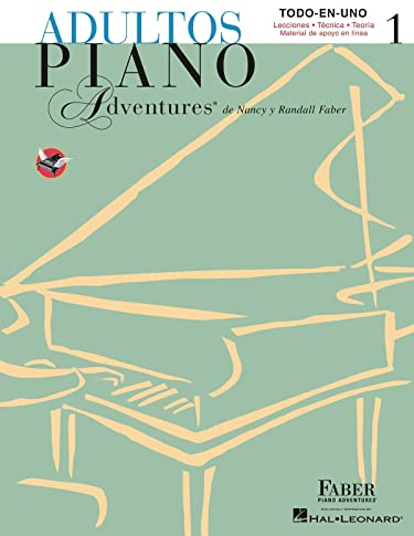 Adultos Piano Adventures Libro 1: Spanish Edition Adult Piano Adventures Course Book 1