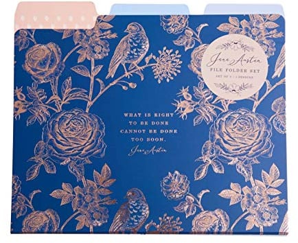 Jane Austen: File Folder Set (Set of 9)