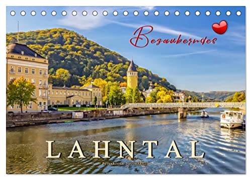 Bezauberndes Lahntal (Tischkalender 2026 DIN A5 quer), CALVENDO Monatskalender: Das Lahntal, wunderschöne Landschaft mit vielen Facetten. (CALVENDO Natur)
