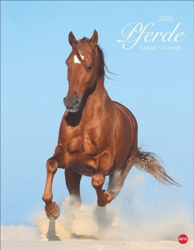 Pferde Classics Posterkalender 2025: Die Eleganz der Tiere in einem Kalender im Posterformat eingefangen von Sabine Stuewer. Hochwertiger Fotokalender für Pferdefreunde.