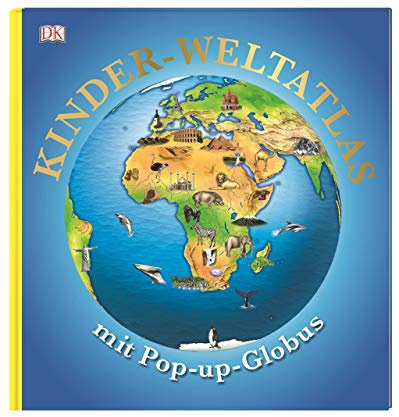 Kinder-Weltatlas mit Pop-up-Globus