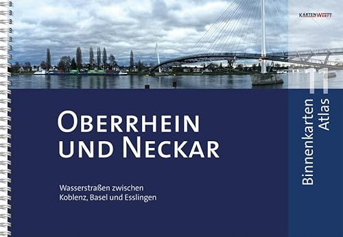 BinnenKarten Atlas 11 | Oberrhein und Neckar: Wasserstraßen zwischen Koblenz, Basel und Esslingen