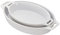 STAUB Ceramics Lot de 2 plats de cuisson ovales Blanc