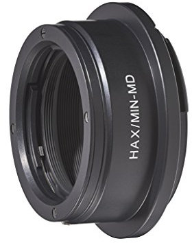 Novoflex HAX/MIN-MD Adapter Minolta MD/MC-Lenses to Hasselblad X-Mount (X1D), Black