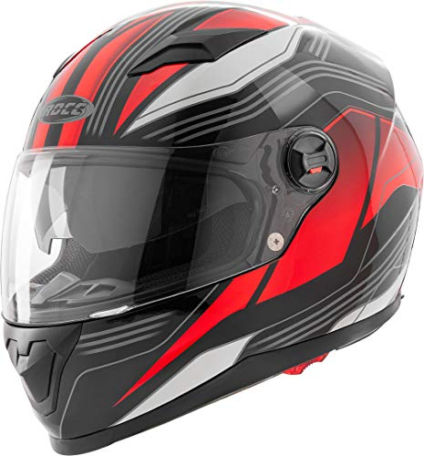 Rocc 322 Helm Schwarz/Rot M