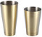 Boston Shaker Robuste En Acier Inoxydable Durable Cocktail Cup Shaker Bar Maison Cuisine Outil(Titane doré)