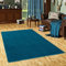 Hochflor Velours Teppich Luna Petrol in 24 Größen