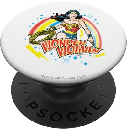 Wonder Woman Wonder Airbrush PopSockets mit austauschbarem PopGrip