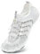 Mabove Herren Damen Barfussschuhe Badeschuhe Strandschuhe Schwimmschuhe Wasserschuhe Aquaschuhe für Wassersport Outdoor Fitnessschuhe Trekking(Weiß Grau 3015,39 EU)