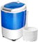 RELAX4LIFE - Mini lavadora semiautomática con temporizador, mini lavadora compacta con capacidad de lavado de 2 kg, 36 x 34 x 51 cm, color azul