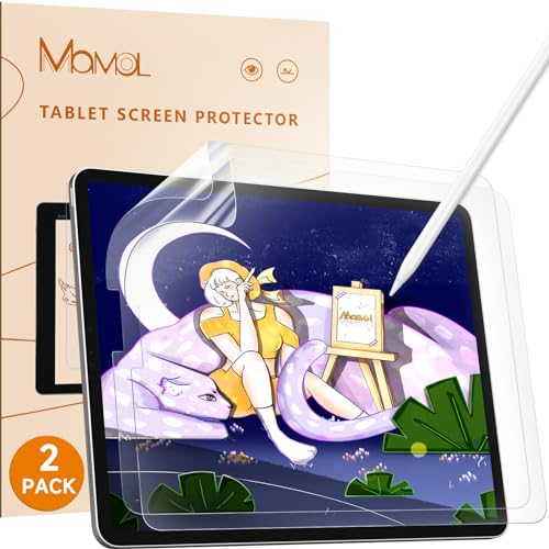 2 Stück Papier Schutzfolie für iPad mini 6 (8,3 Zoll, Modell 2021, 6.Generation), Matte Papier Folie zum Zeichnen, Schreiben und Notizen machen, Blendfreiem Paper Displayschutzfolie