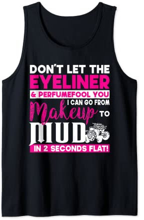 Lassen Sie sich nicht vom Eyeliner-Parfüm täuschen. Tank Top