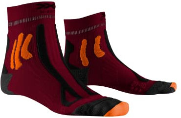X-Socks Trail Run Energy 4.0 Laufsocke Rot Mann Grösse 39-41
