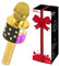 Micrófono Karaoke, Micrófono Bluetooth Inalámbrico para Niños Juguetes Niña 3 4 5 6 7 8 9 Años Regalo Niña 3 4 5 6 7 8 9 10 Años Micrófono Portátil con Altavoz Juguetes Niños 3 4 5 6 7 10 11 12 Años