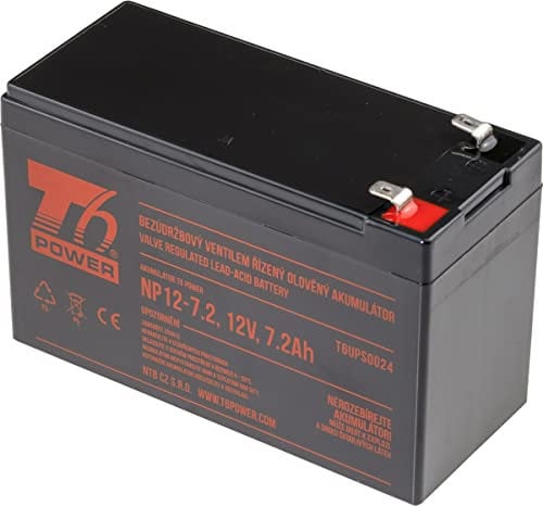 Jeu de Batteries T6 Power pour APC Back-UPS BR550GI, VRLA, 12 V