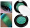 Afflano Einzelner Grüner Lidschatten Schimmernd, Hochpigmentierter Multichrom-Lidschatten Grün, Farbverändernder Waldgrüner Glitzer Lidschatten, Duo Chrom Eyeshadow für Grünes Augen-Makeup