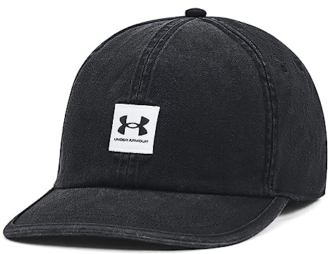Under Armour Herren Men's UA Branded Snapback Hut, Black/White, Einheitsgre