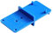 Bohrschablone - Blau Lochreihenschablone, Kunststoff Topfband Schablone Topfband Bohrschablone, Topfscharnier Schablone für Bohrhilfe Topfscharniere, Montageplatten Ankörnschablone