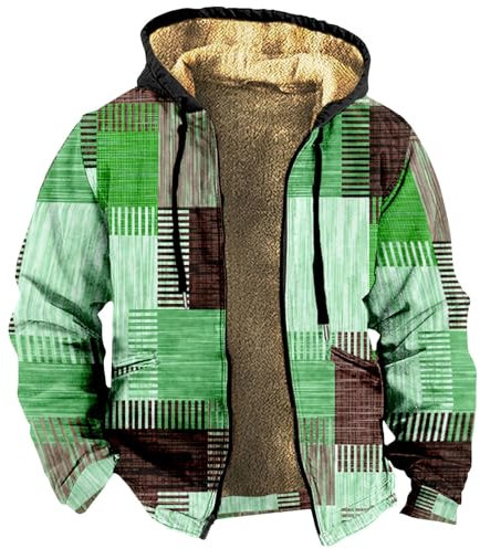 KONG JIMFAN Übergangsjacke Herren Field Jacket Herren Herrenjacke Übergangsjacke College Jacke Herren Reflektierende Jacke Dünne Jacke Herren Leder Jacke Lässige Jacken Holzfäller Jacke(Multicolor,M)