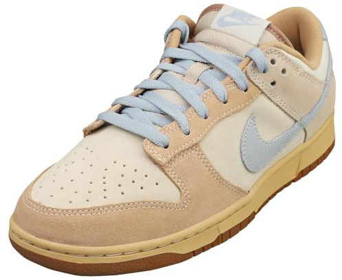 Nike Women's W Dunk Low Basketball Shoes, Coconut Milk Light Armory Blue, 10.5 UK
